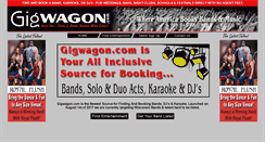 Desktop Screenshot of gigwagon.com